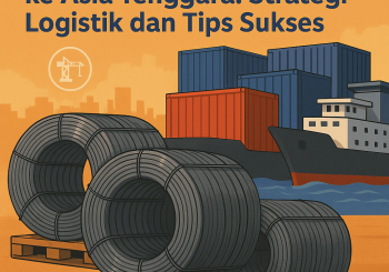 ekspor kawat baja ke Asia Tenggara