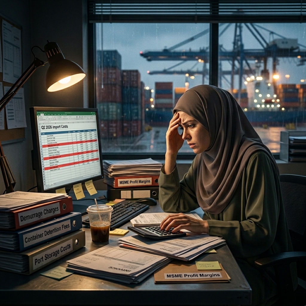 Demurrage, Detention, Storage: Biaya Pelabuhan yang Diam-diam Menggerus Margin Impor UMKM di 2026