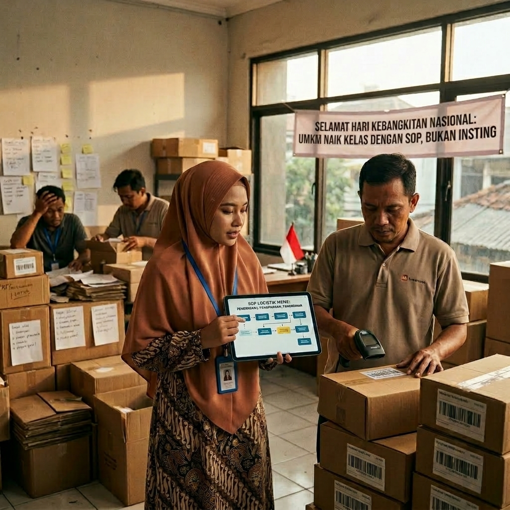 Naik Kelas di Hari Kebangkitan Nasional: UMKM Perlu SOP Logistik, Bukan Insting
