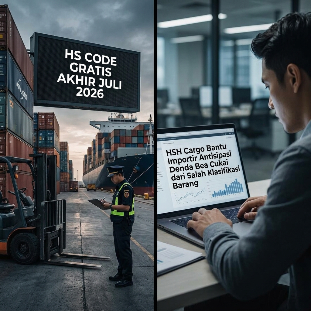 Check HS Code Gratis Akhir Juli 2026: HSH Cargo Bantu Importir Antisipasi Denda Bea Cukai dari Salah Klasifikasi Barang