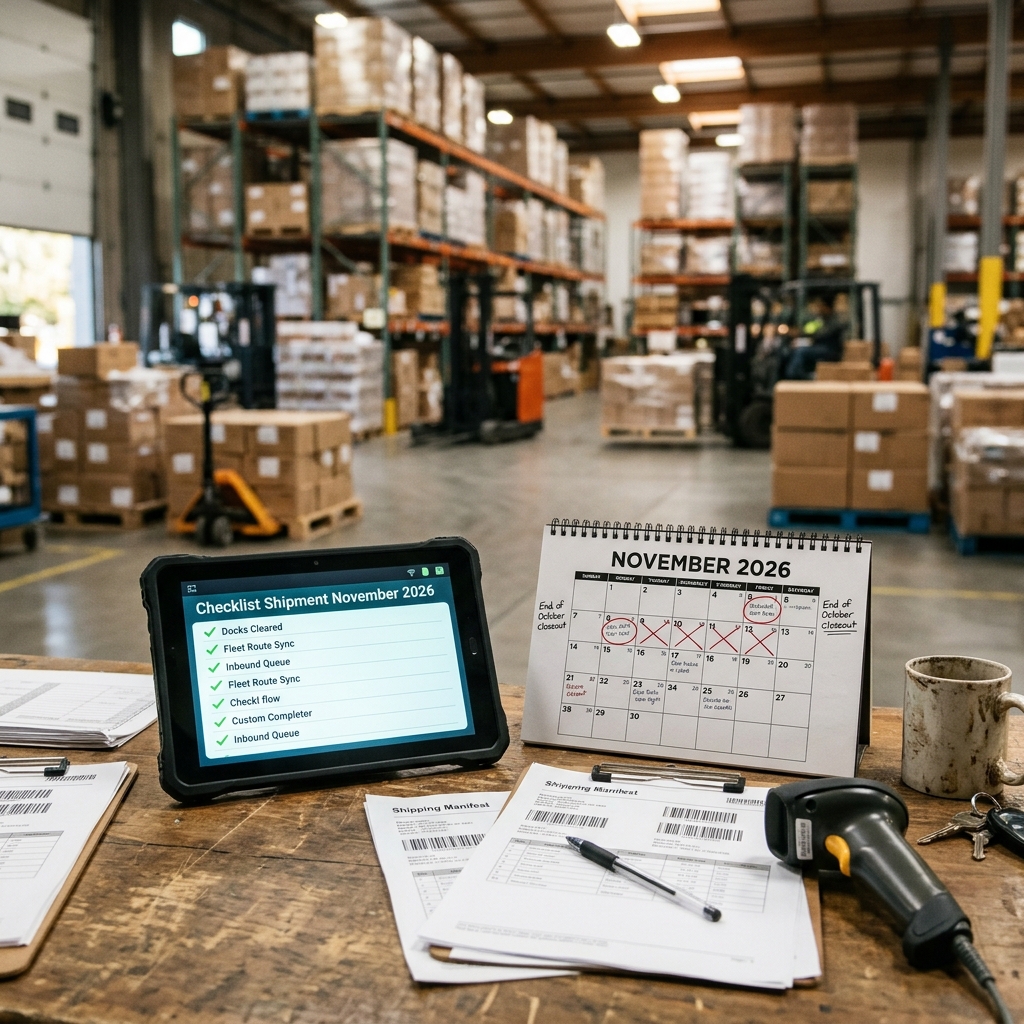 Checklist Shipment November 2026, 10 Hal Yang Harus Dikunci Sebelum Oktober Berakhir