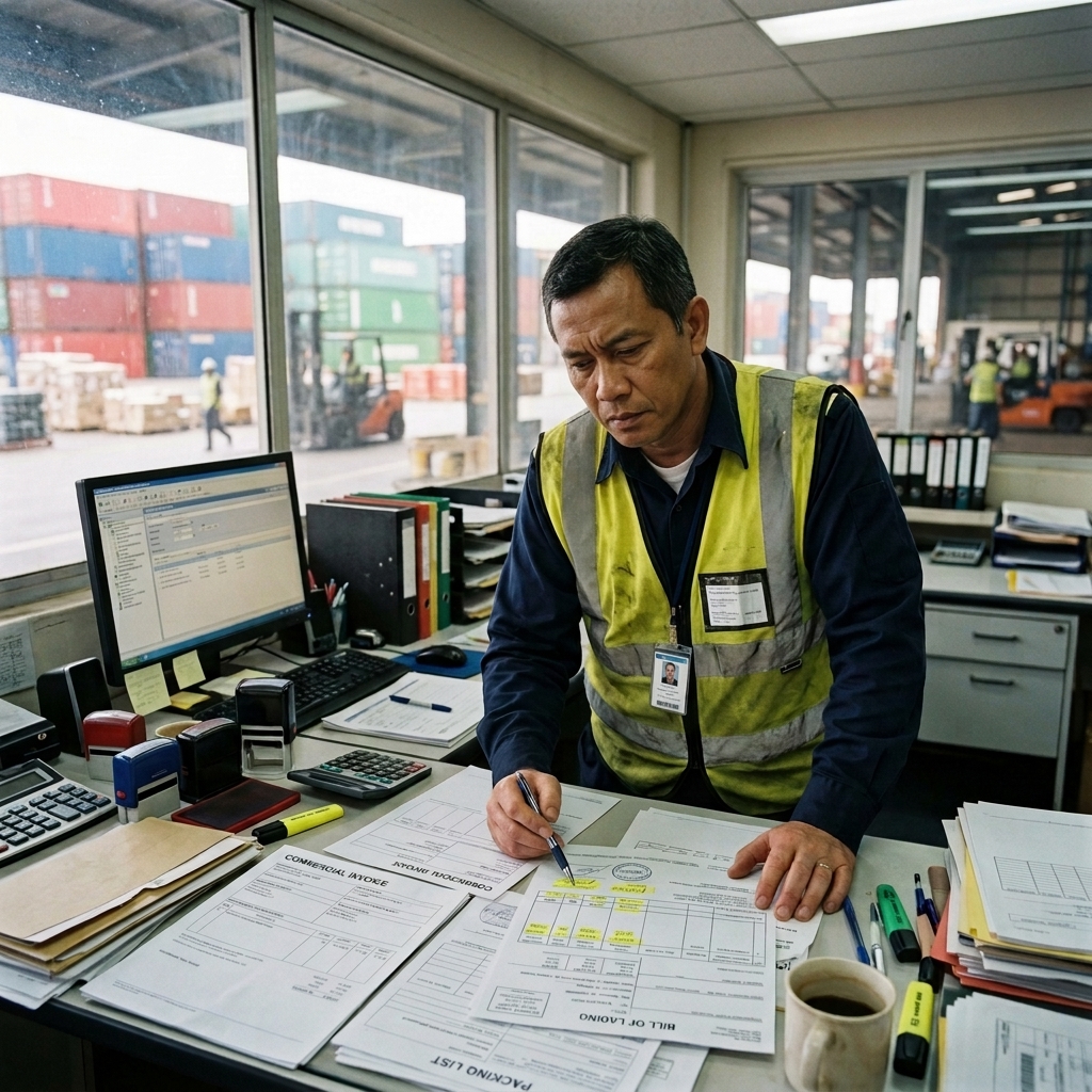 Data di Commercial Invoice, Packing List Dan BL Tidak Sinkron. Kesalahan Kecil Yang Bisa Menjadi Masalah Saat Proses Custom Clearance